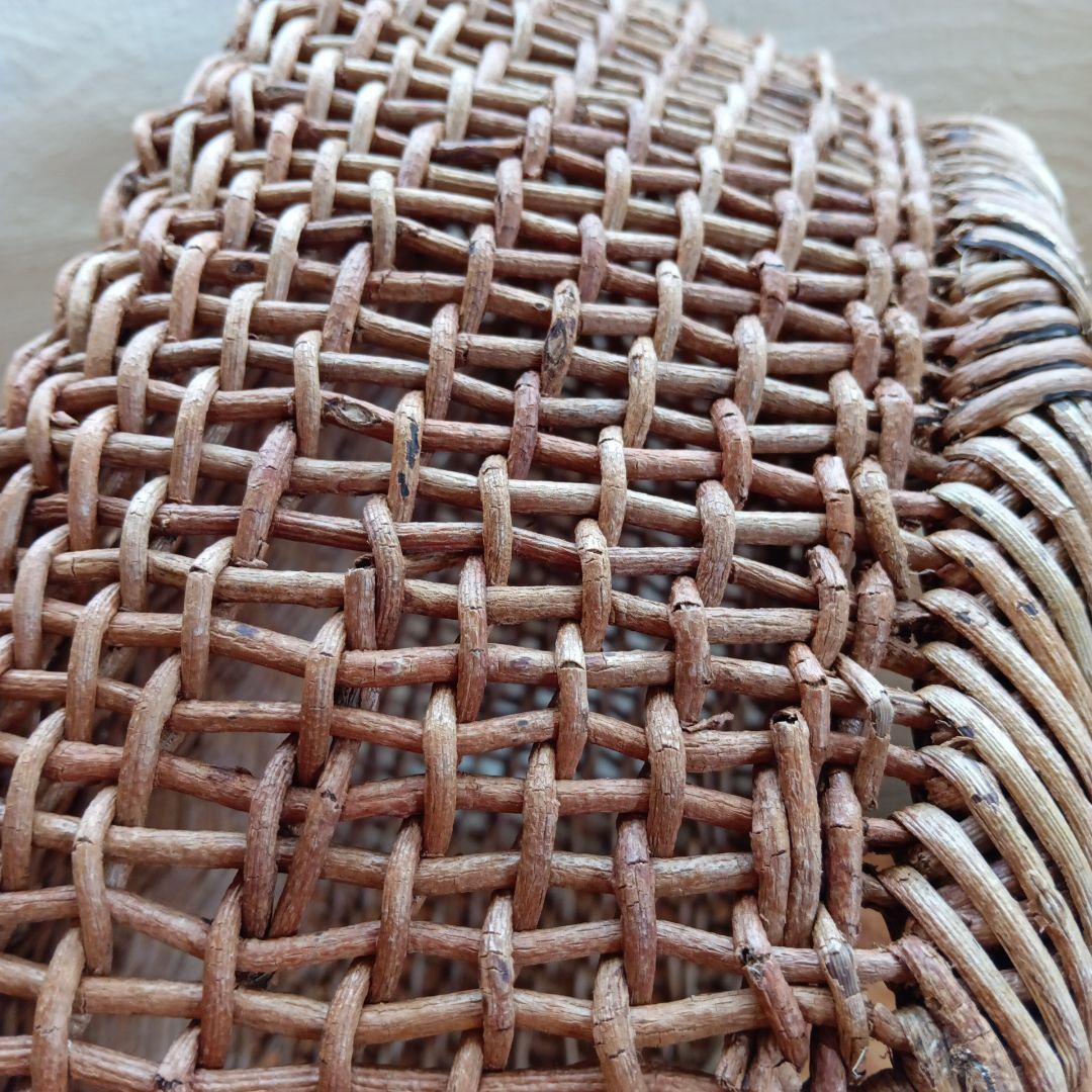 あけび蔓　パン・果物籠