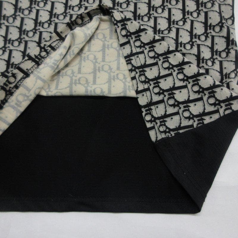 MY1863▲ChristianDior▲トロッター柄　総柄 長袖T イタリア製