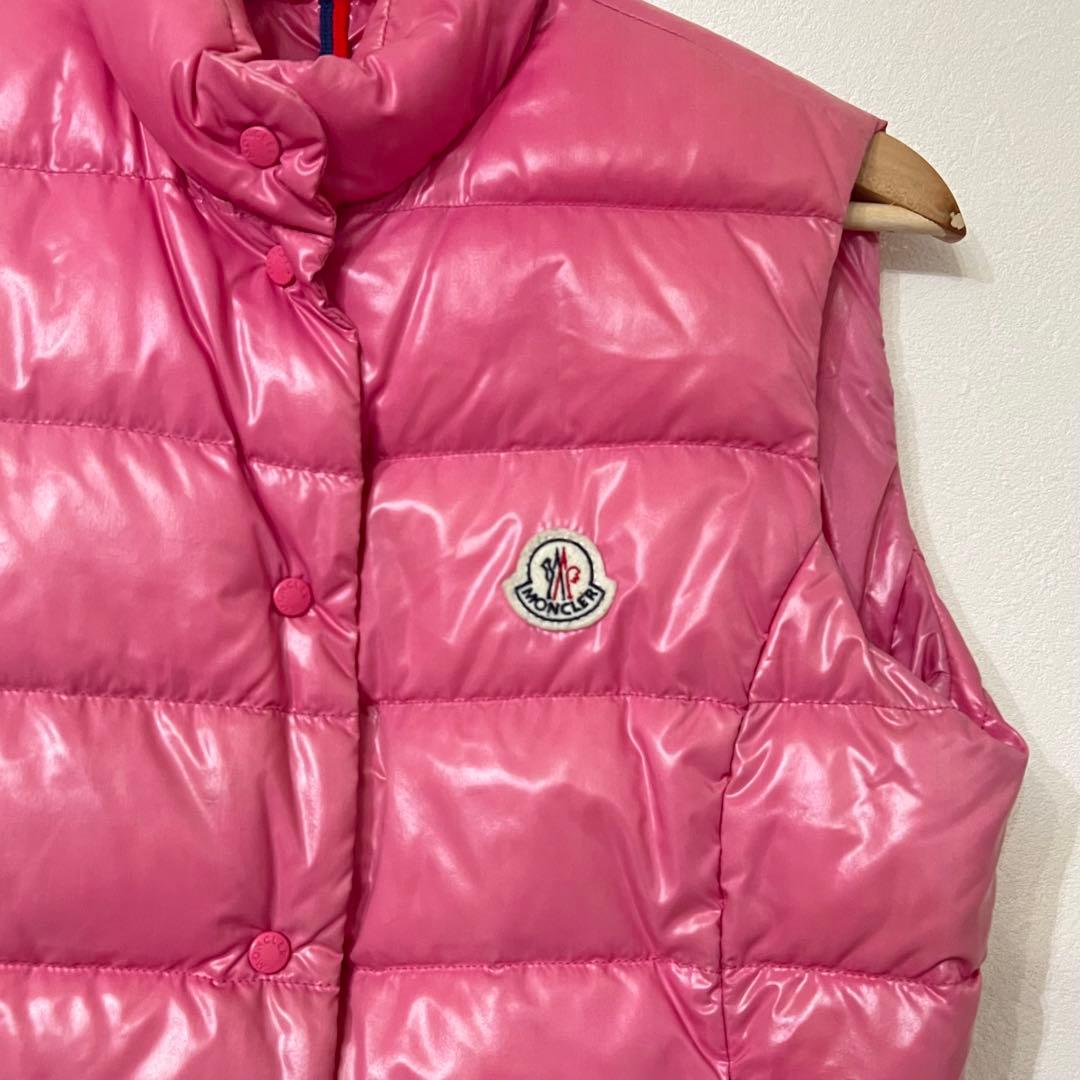 【2/9までSALE】モンクレール レディース ベストダウン ピンク XS