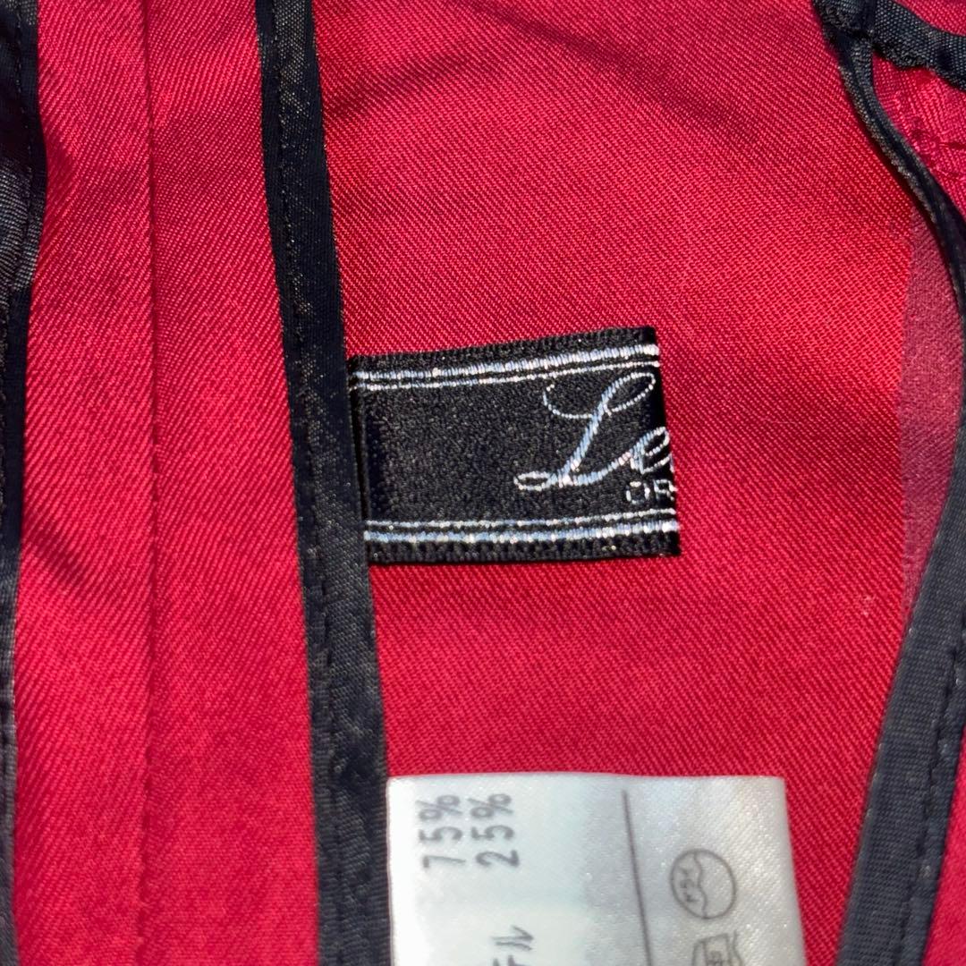 トシ レリアン 未使用 トレンチコート 赤 サイズ13＋ 大きいサイズ