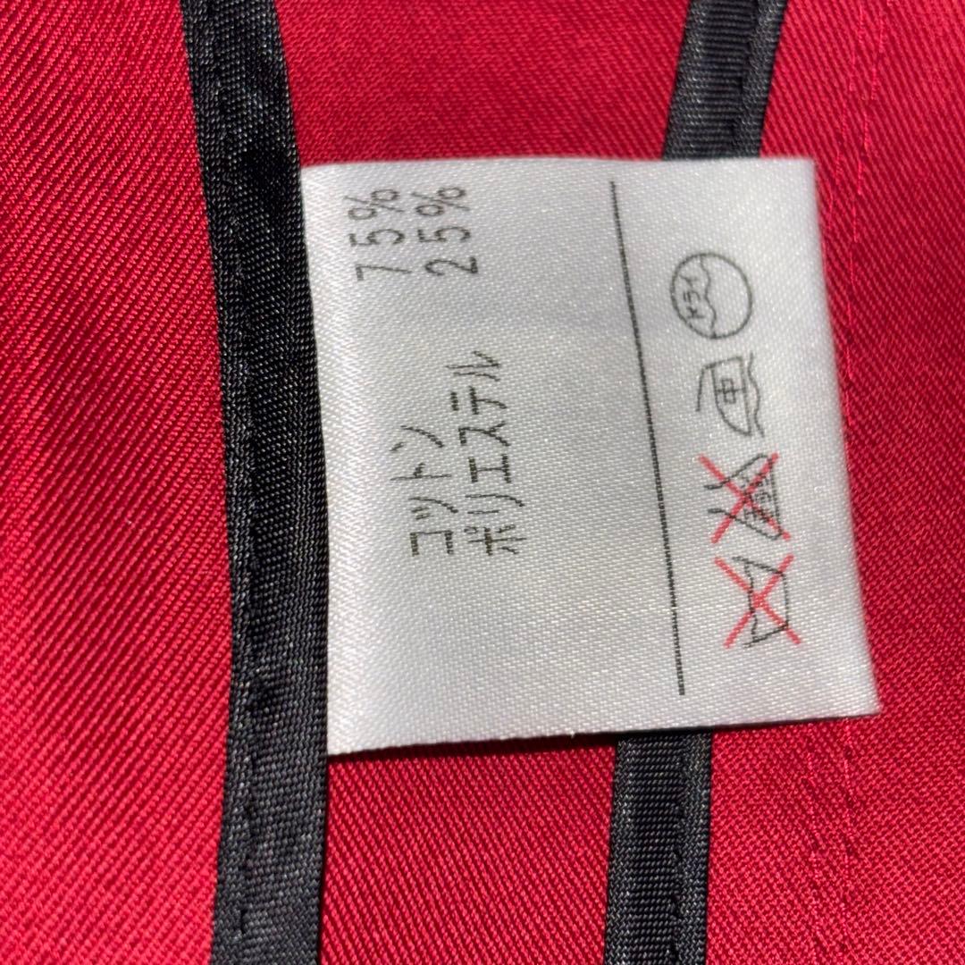 トシ レリアン 未使用 トレンチコート 赤 サイズ13＋ 大きいサイズ