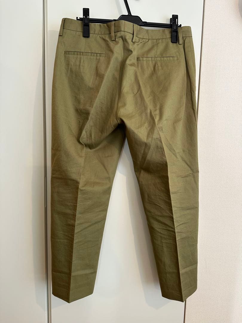 【最終価格】メゾンマルタンマルジェラ15SSリネン混 チノコットンパンツ