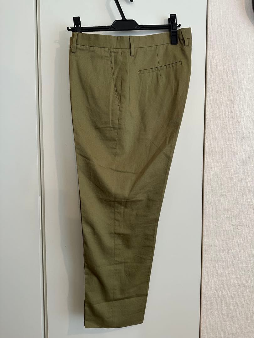 【最終価格】メゾンマルタンマルジェラ15SSリネン混 チノコットンパンツ