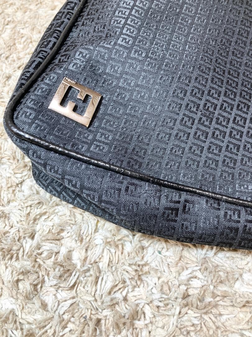 フェンディ FENDI ハンドバッグ ワンショルダー ズッキーノ 劣化有り