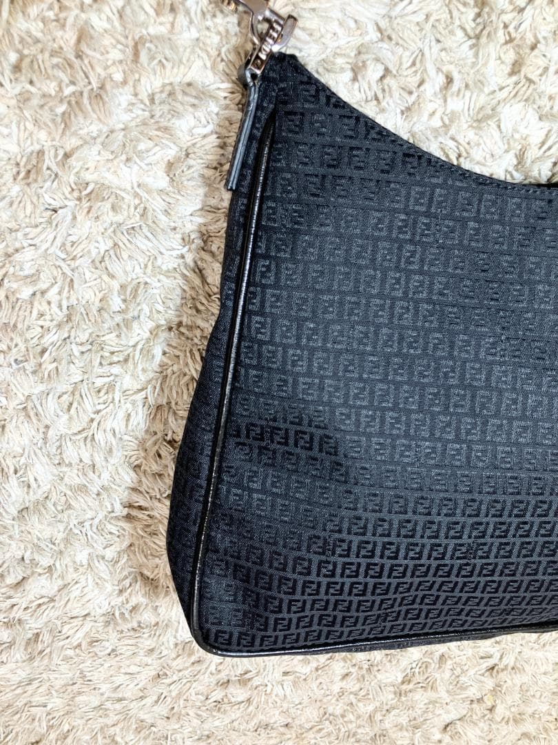 フェンディ FENDI ハンドバッグ ワンショルダー ズッキーノ 劣化有り