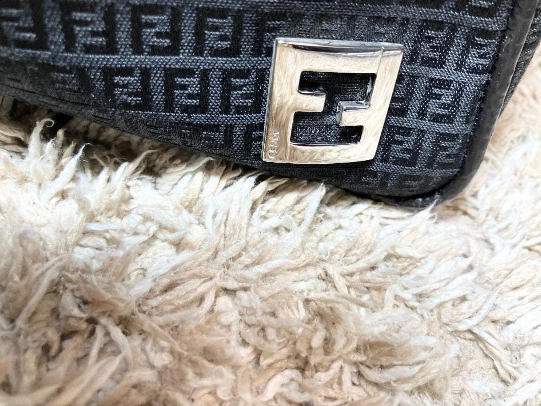 フェンディ FENDI ハンドバッグ ワンショルダー ズッキーノ 劣化有り