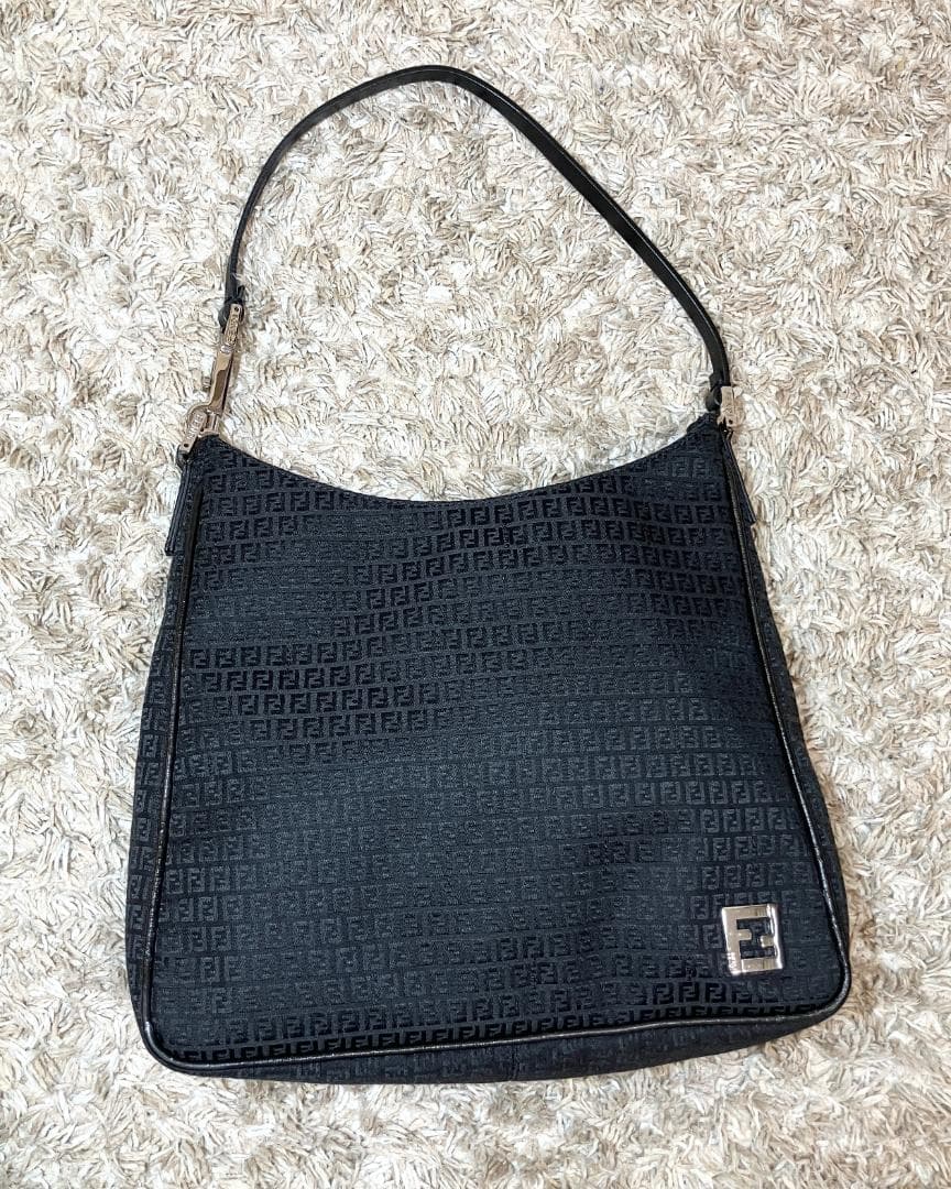 フェンディ FENDI ハンドバッグ ワンショルダー ズッキーノ 劣化有り