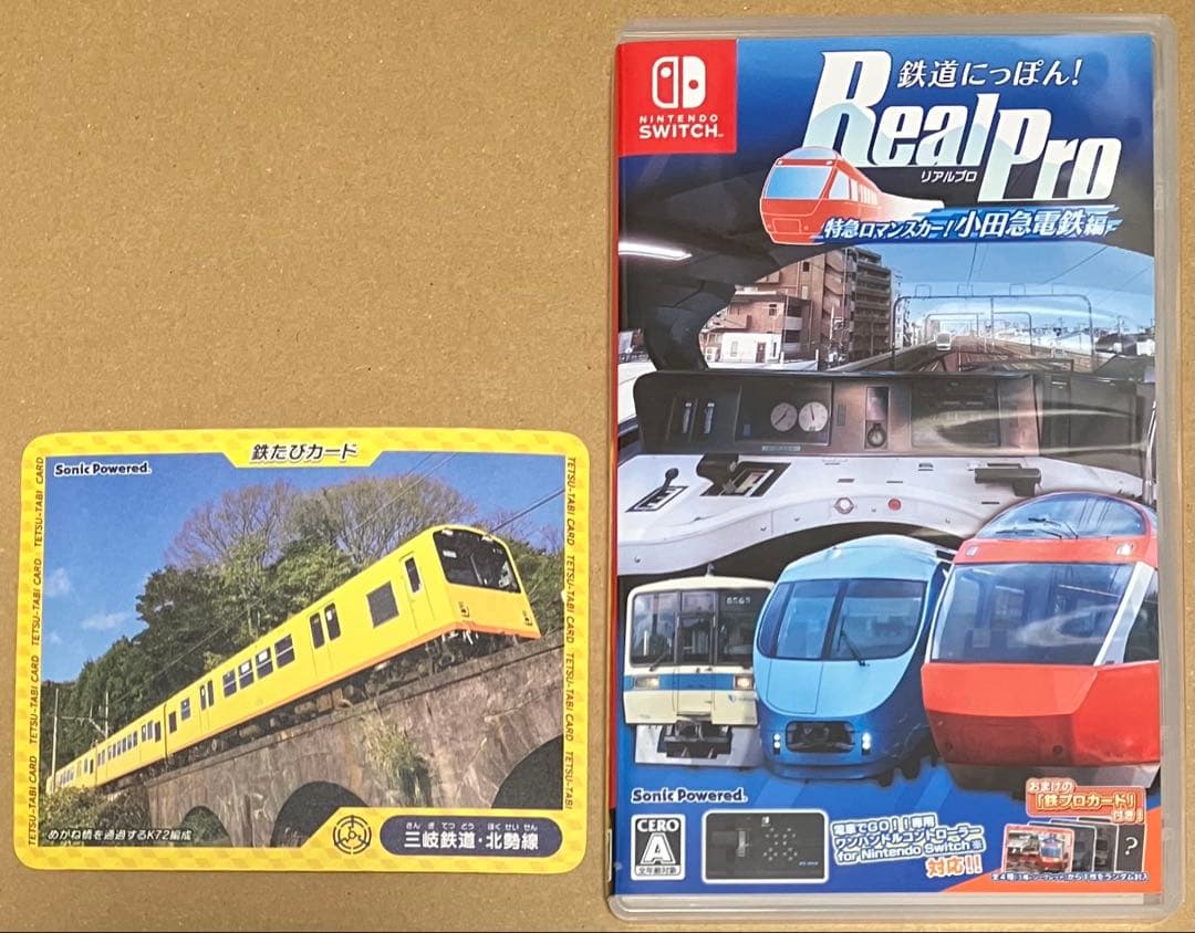 鉄道ニッポン RealPro 特急ロマンスカー 小田急電鉄編 スイッチ動作確認済