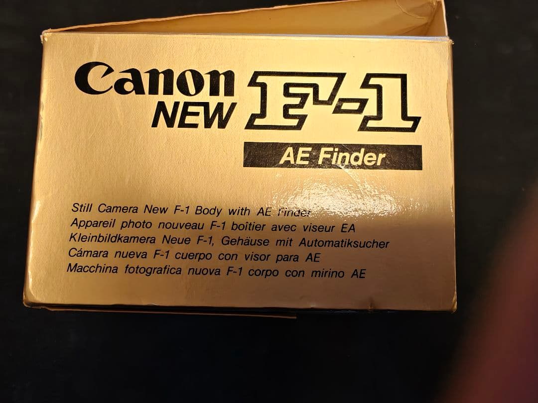 Canon New F-1 フィルム一眼レフカメラ