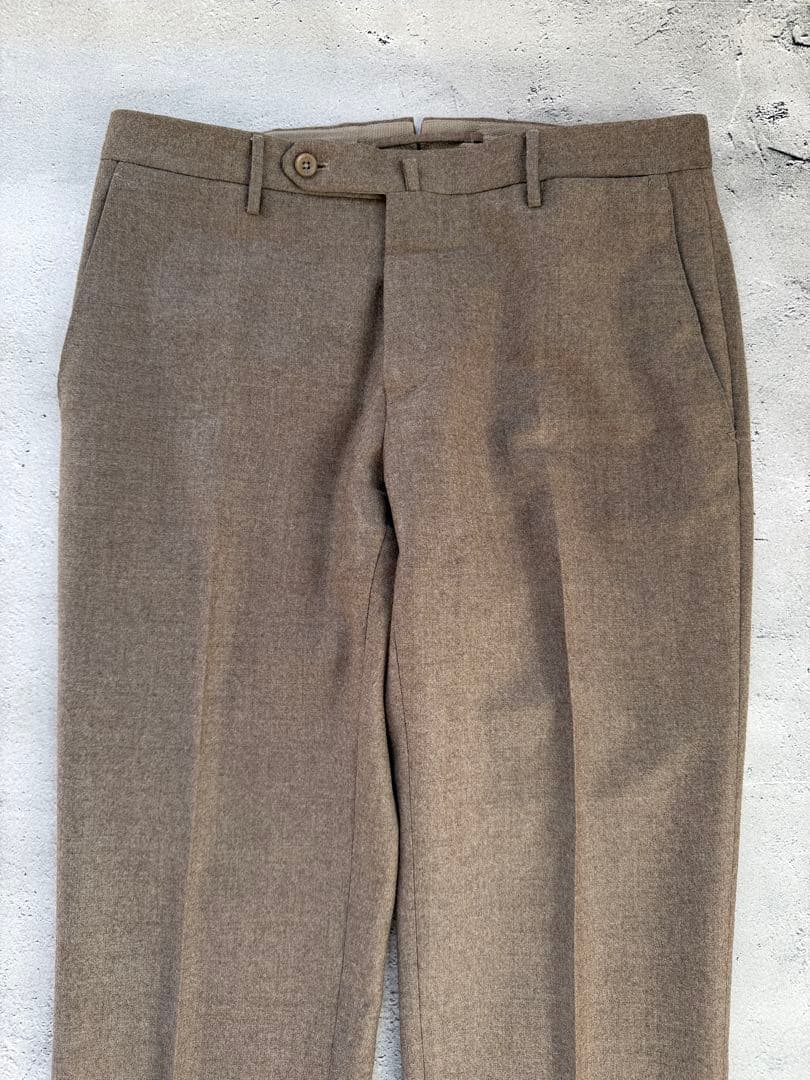 a*i様 インコテックス　35型ウールフランネル　スリムフィットグレージュ　46