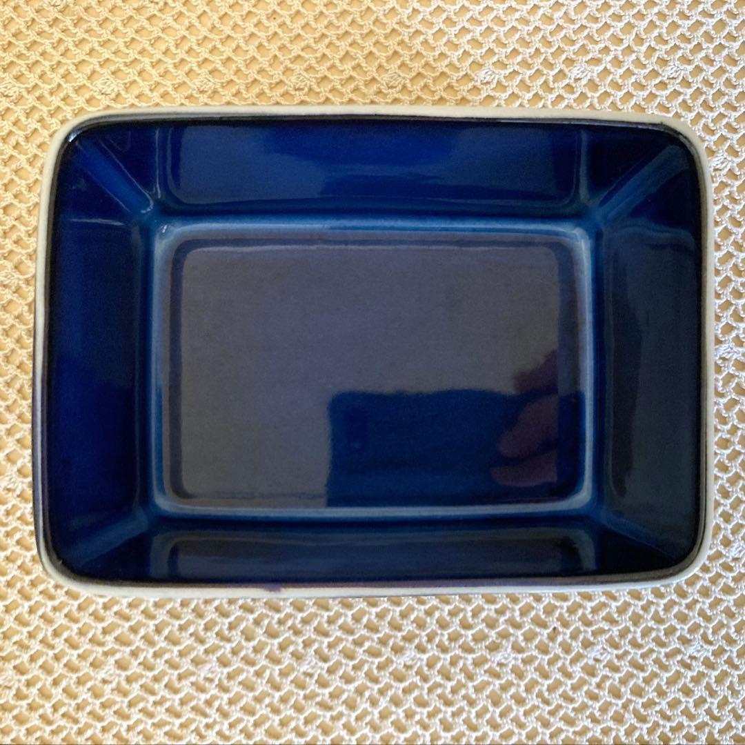 ロイヤルコペンハーゲン テネラ 紫の花バターボックス デンマーク製 1個