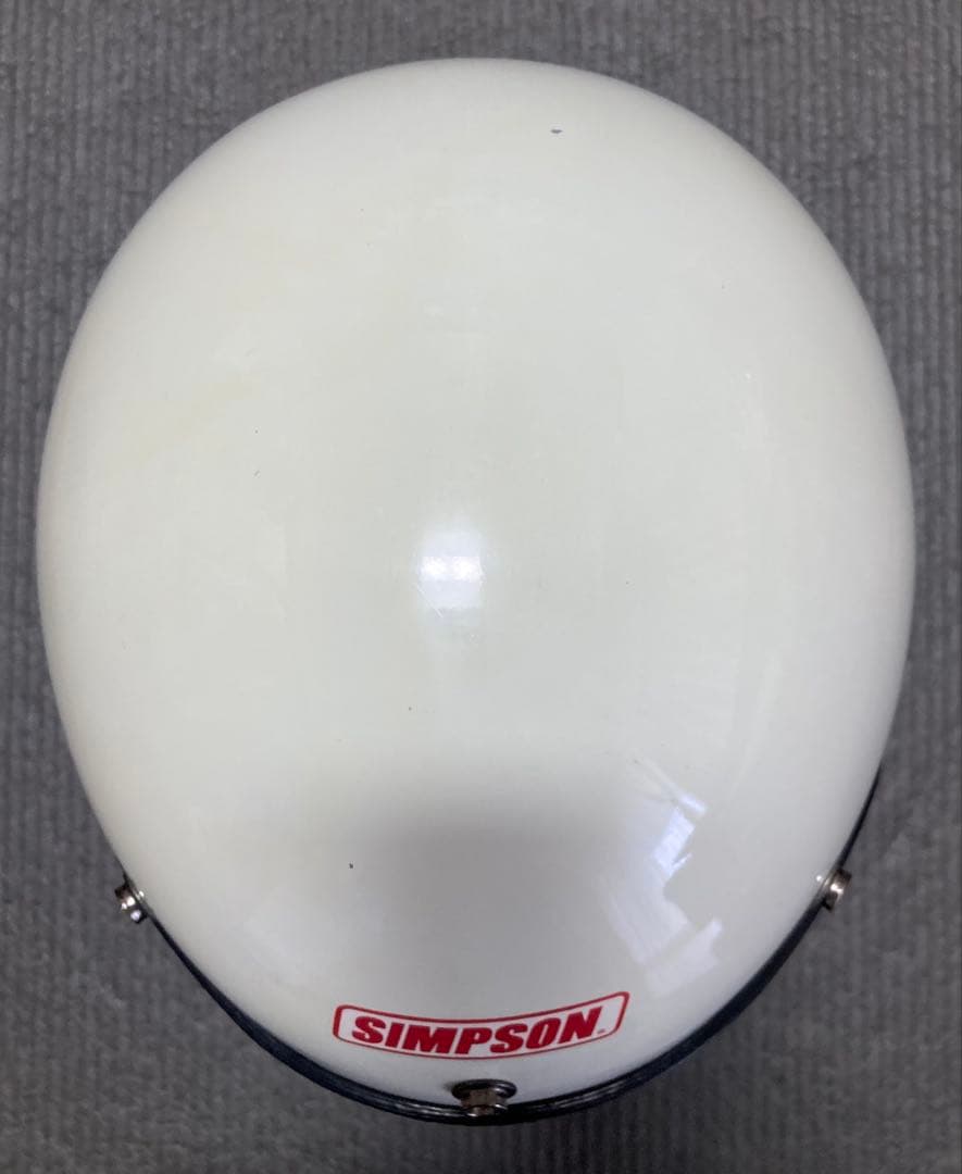 SIMSPON ジェットヘルメット ホワイト Mサイズ
