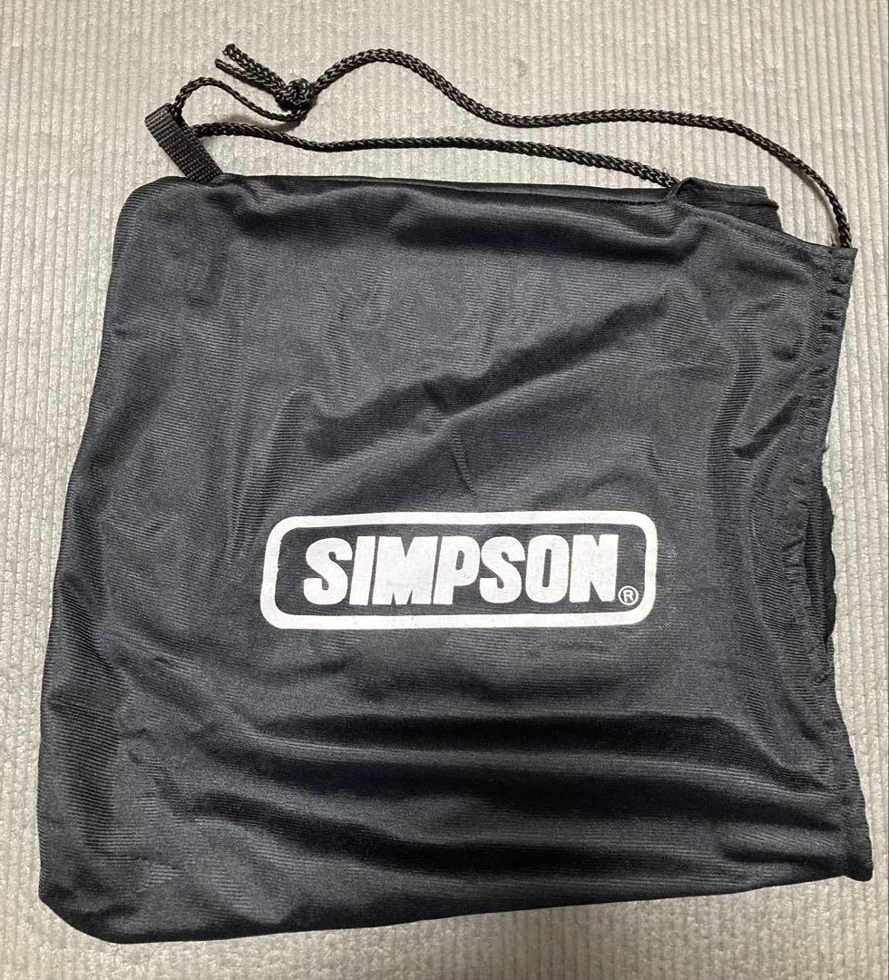 SIMSPON ジェットヘルメット ホワイト Mサイズ