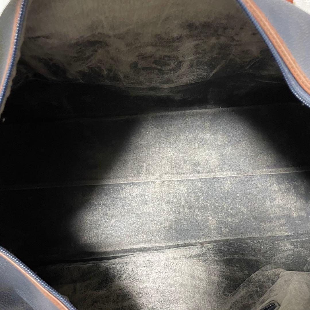 Burberry バーバリー ボストンバッグ ネイビー