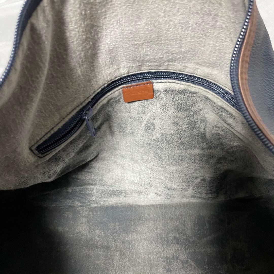 Burberry バーバリー ボストンバッグ ネイビー