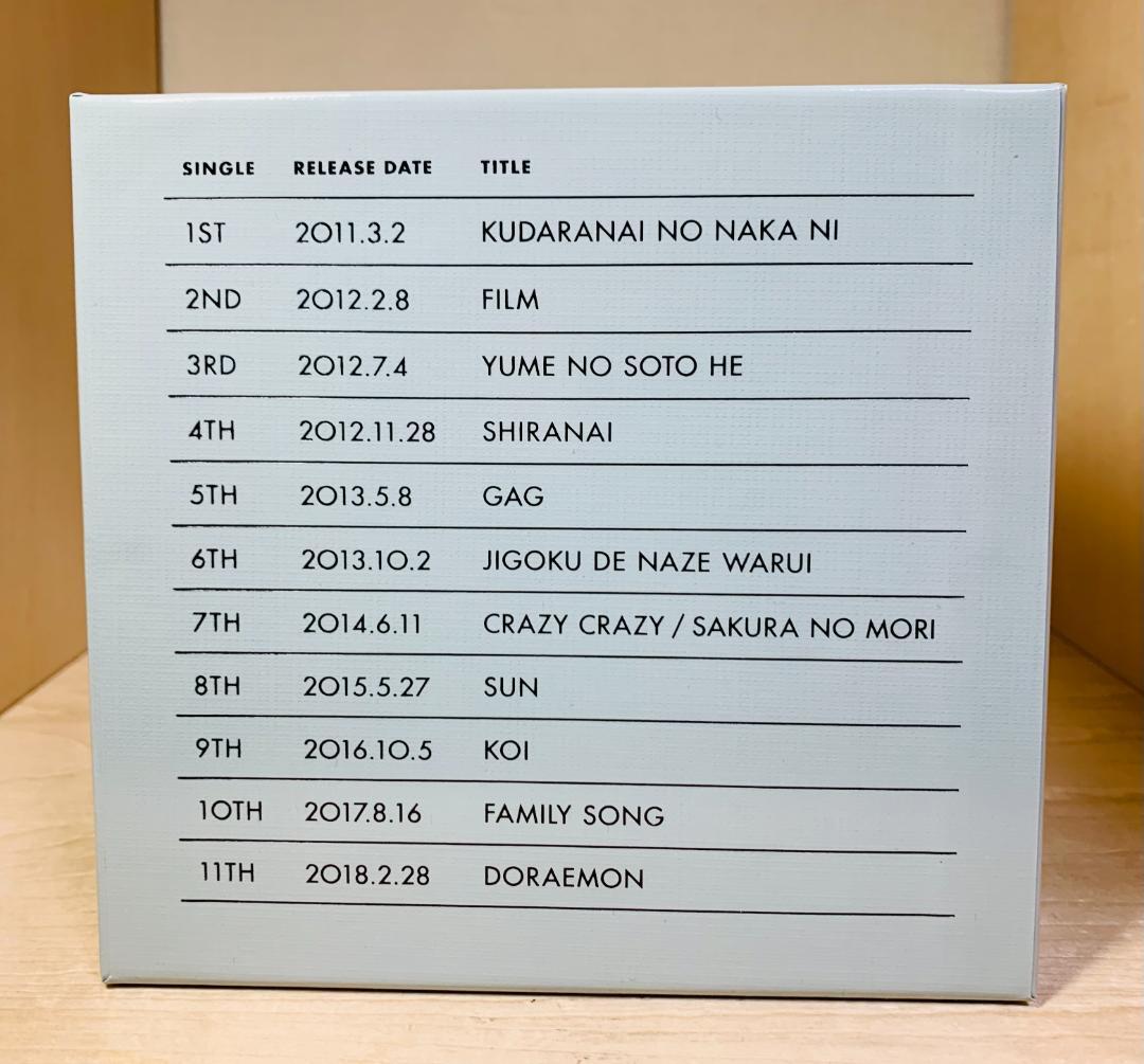 【特典付】 星野源 Single Box GRATITUDE