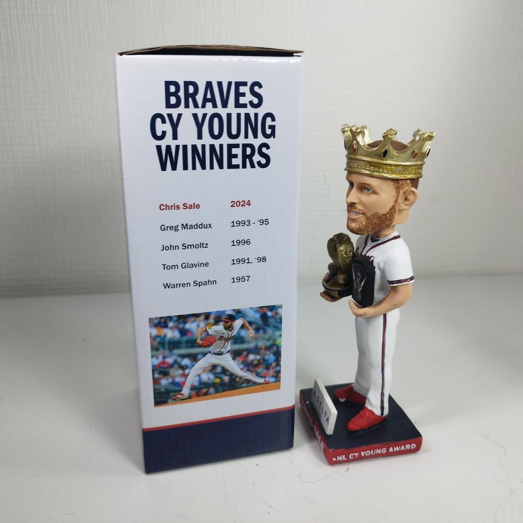 クリス セール サイヤング賞 ボブルヘッド 球場配布品 新品 ピッチャ I429