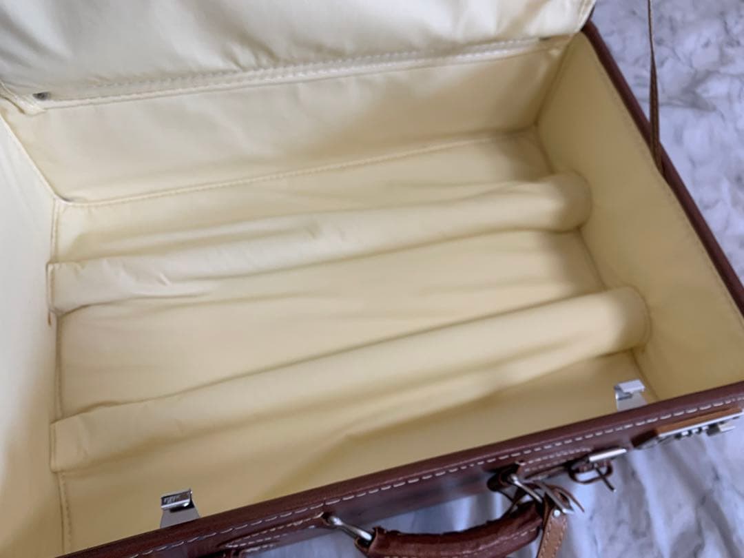 【美品】ユーラシアトランク レトロ　スーツケース ブラウン