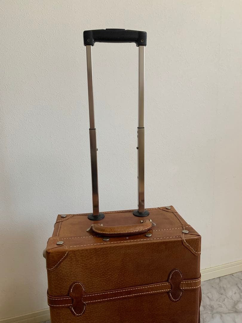 【美品】ユーラシアトランク レトロ　スーツケース ブラウン