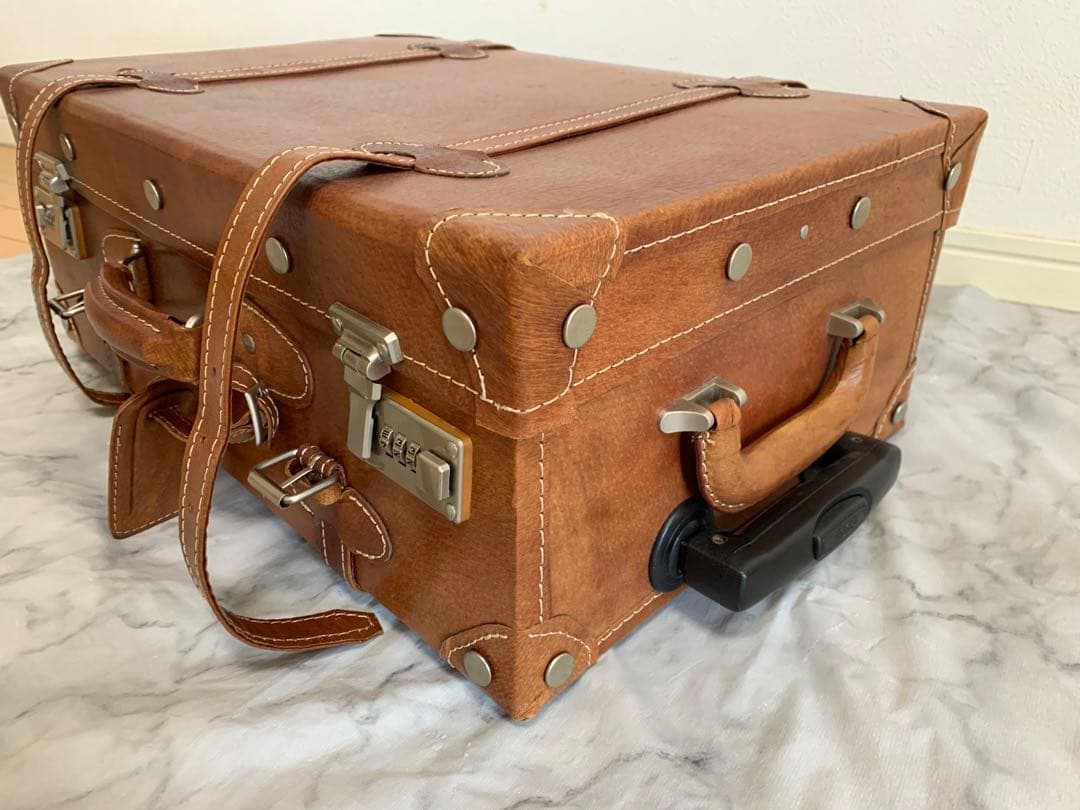 【美品】ユーラシアトランク レトロ　スーツケース ブラウン