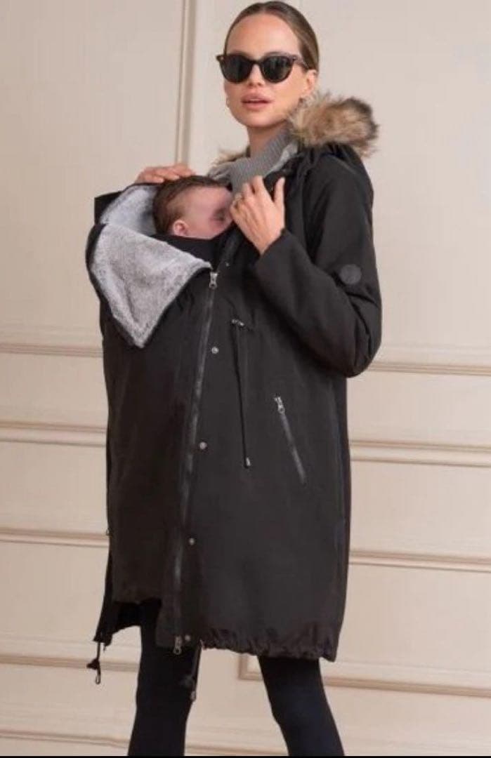 Seraphine セラフィン　マタニティ・ベビーコート　M ボア　ジャケット