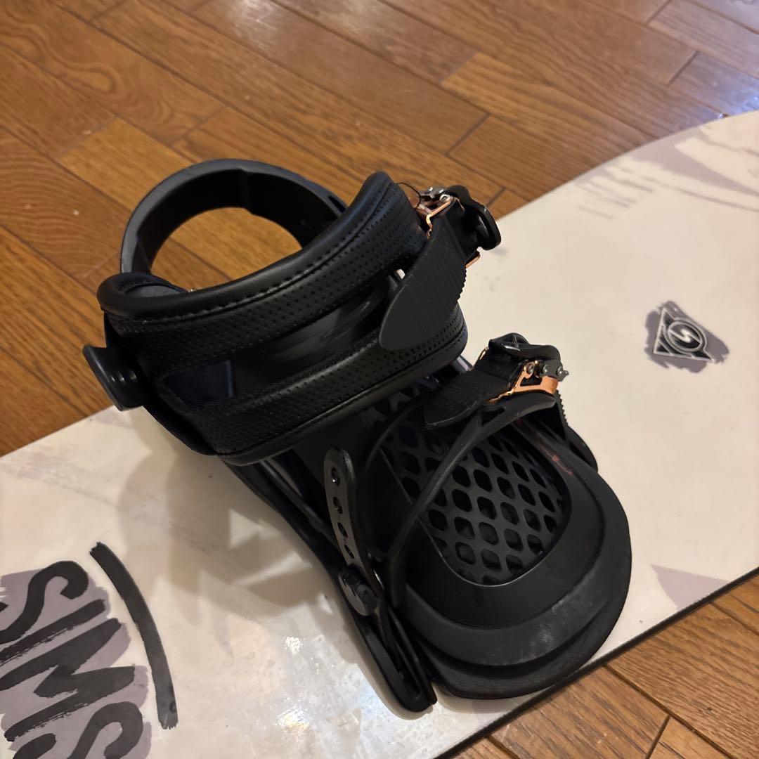 シムススノーボード139 ビンディングMセット