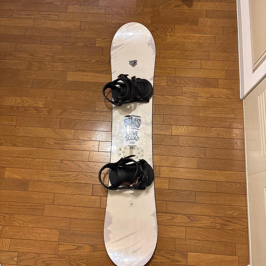 シムススノーボード139 ビンディングMセット