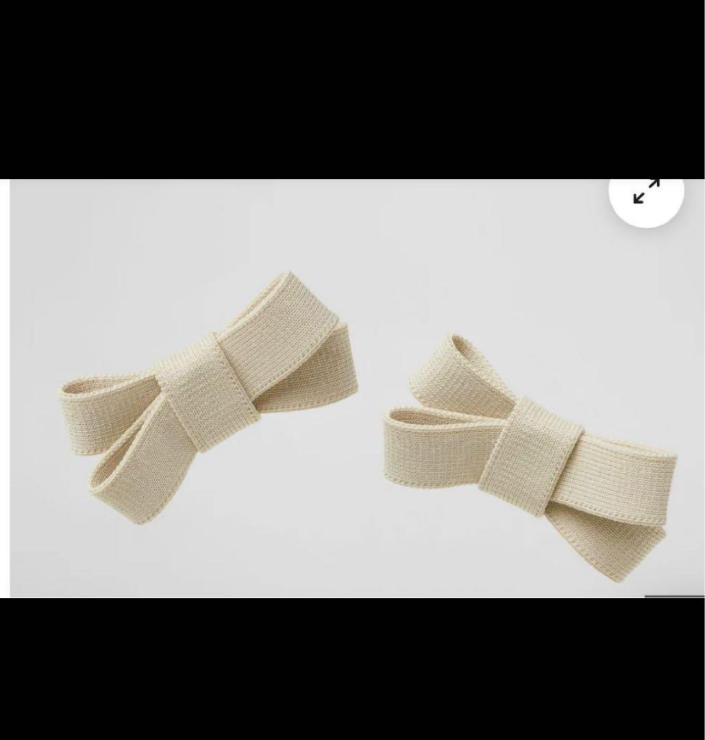 VIVAIA 　ポインテッドトゥ 撥水加工 フラットシューズ　36 クリップ付