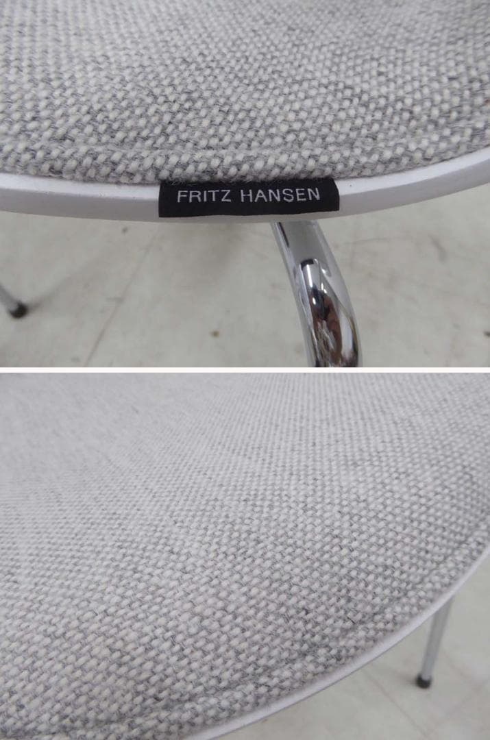未使用 正規品■フリッツハンセン■ 3101 アリンコチェア ライトグレー-1