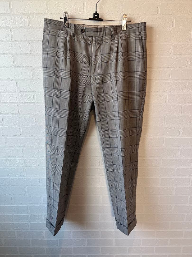 【極美品23万】 LARDINI ラルディーニ 3ピース スーツ 48