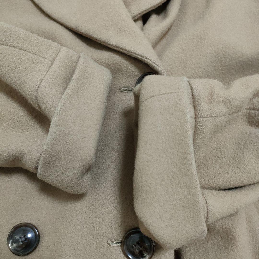 ティッカ　テントコート　スタンドカラー　キャメル