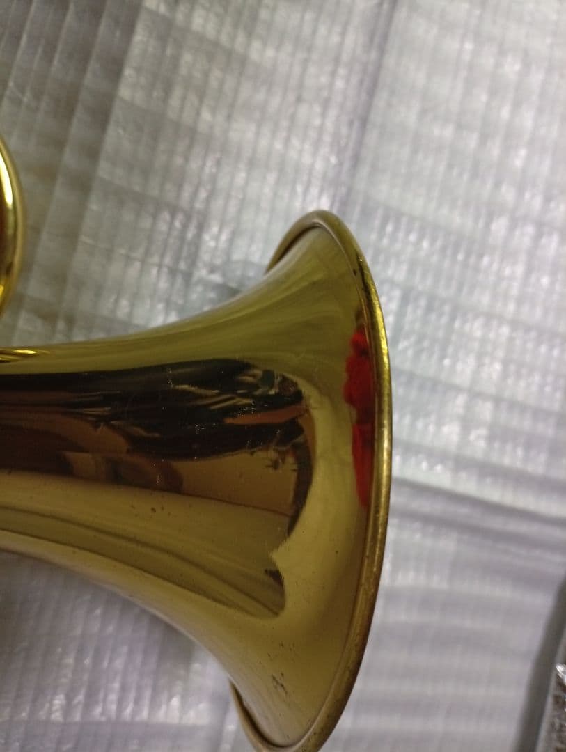 浜松まつり*　らっぱ 3連ラッパ 金色信号ラッパ