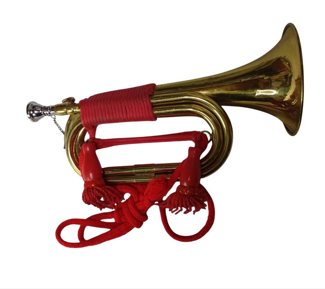 浜松まつり*　らっぱ 3連ラッパ 金色信号ラッパ