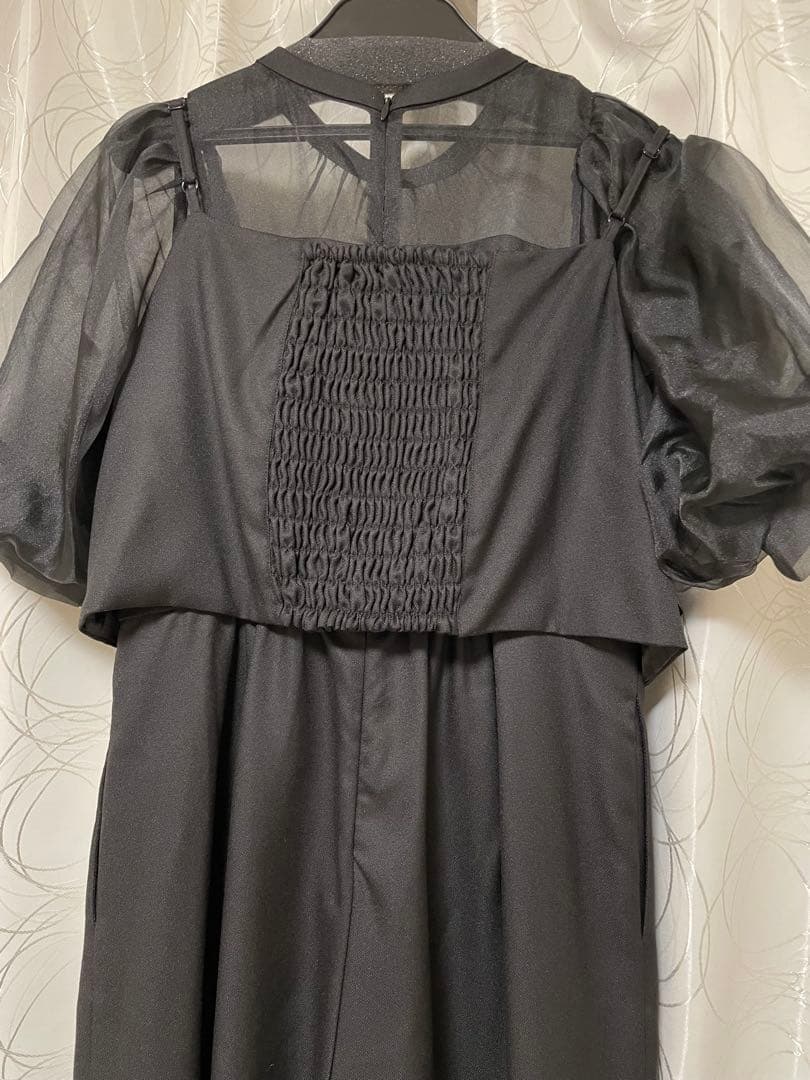 LERURE パーティードレス　フラワービスチェドレス