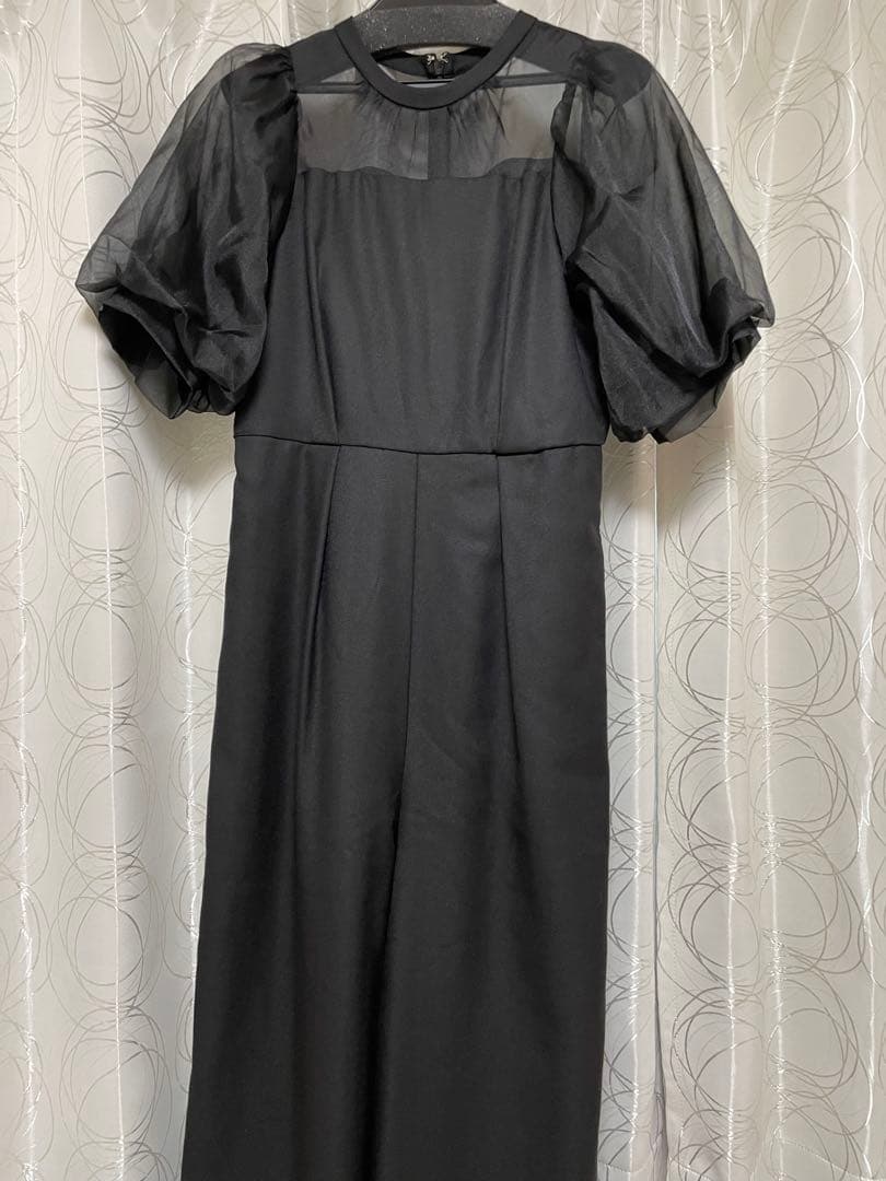 LERURE パーティードレス　フラワービスチェドレス