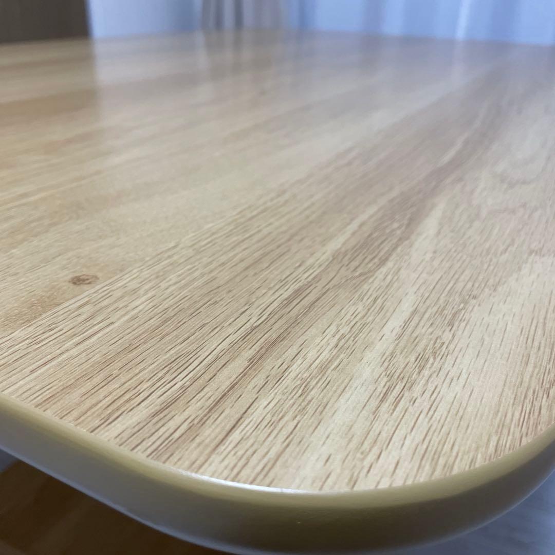 昇降式テーブル ダイニングテーブル 120×75 ナチュラル モダンデコ