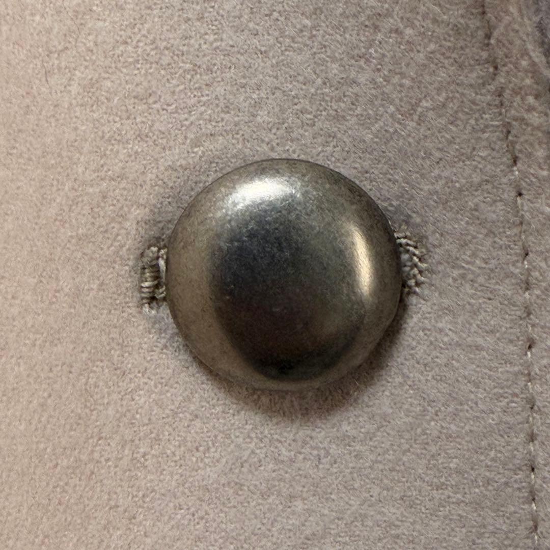 ☆美品☆ボリオリ　ウールテーラードジャケット　銀ボタン　オフホワイト　イタリア製