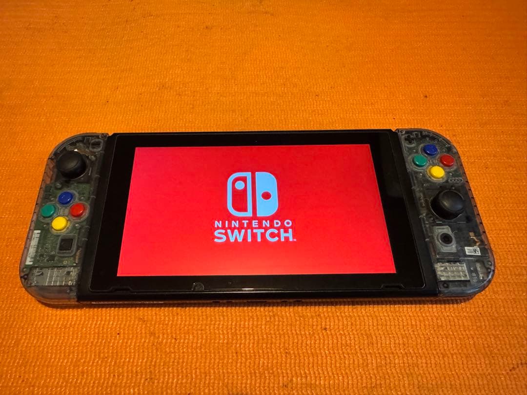 【ブラックスケルトン美品】Nintendo Switch ニンテンドー　スイッチ
