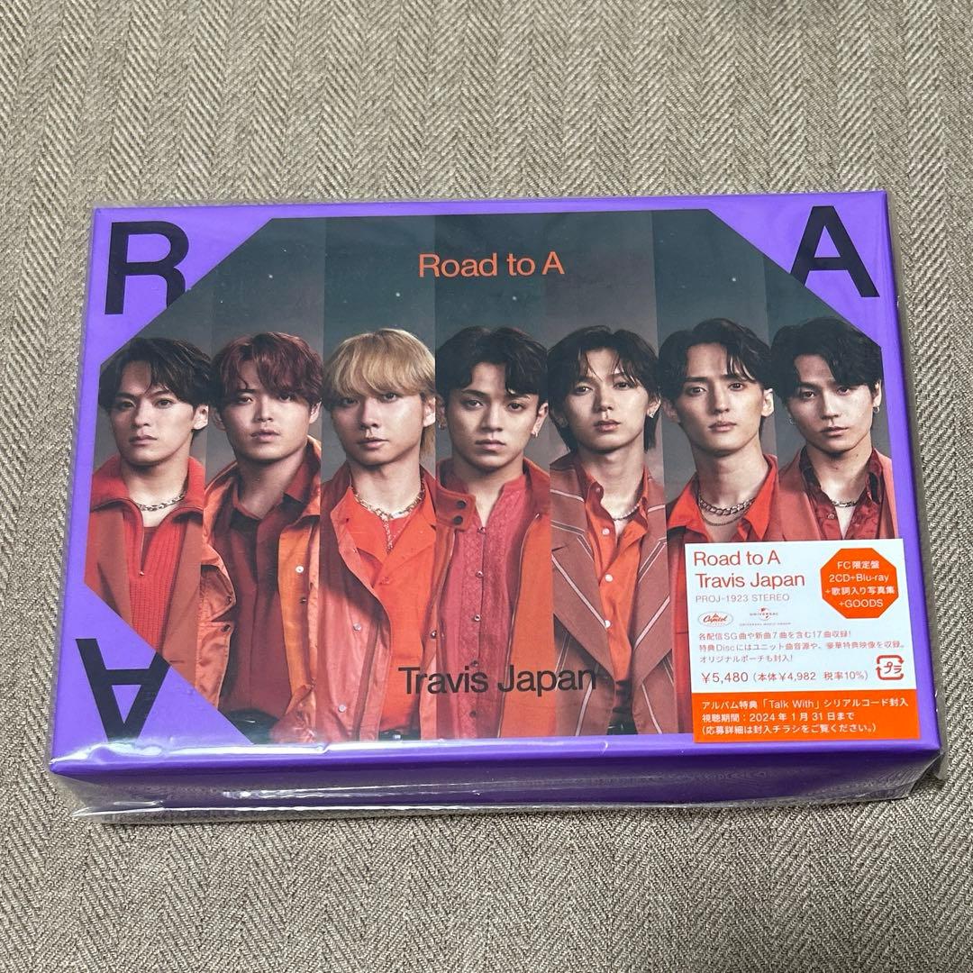Travis Japan Road to A FC限定盤 BluRay