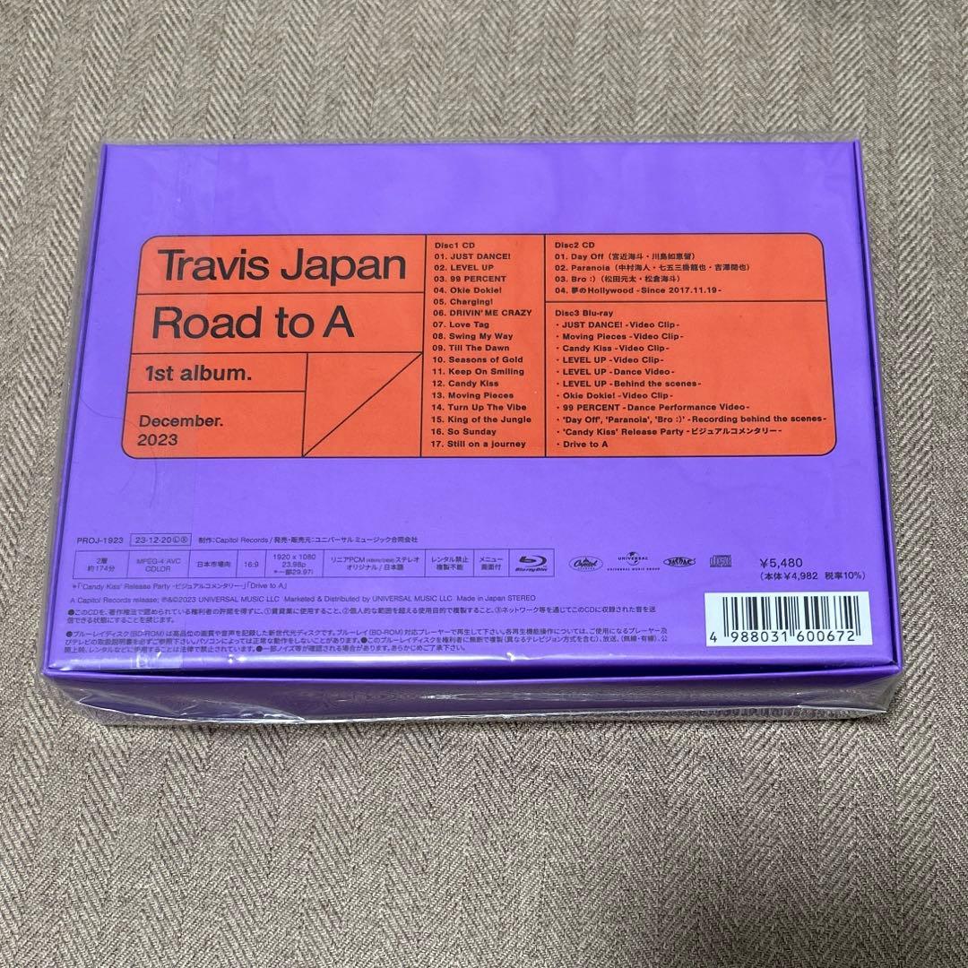 Travis Japan Road to A FC限定盤 BluRay