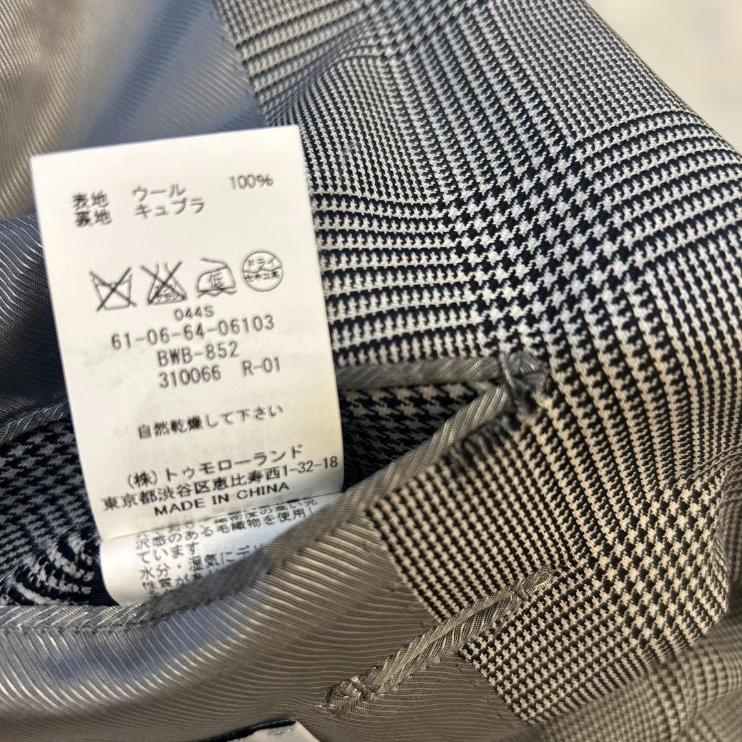 KWB　トゥモローランド ピルグリム グレンチェック柄スリーピース　48Ｌ