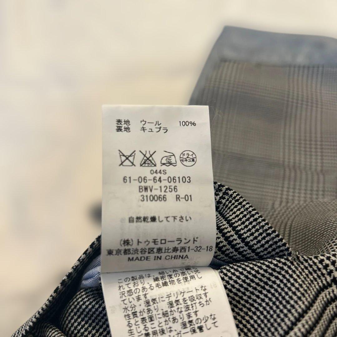 KWB　トゥモローランド ピルグリム グレンチェック柄スリーピース　48Ｌ