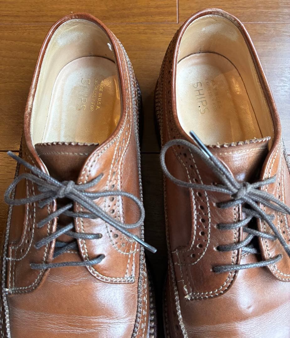 Alden 97873 ホーウィン クロムエクセル ヌメ革 US8h