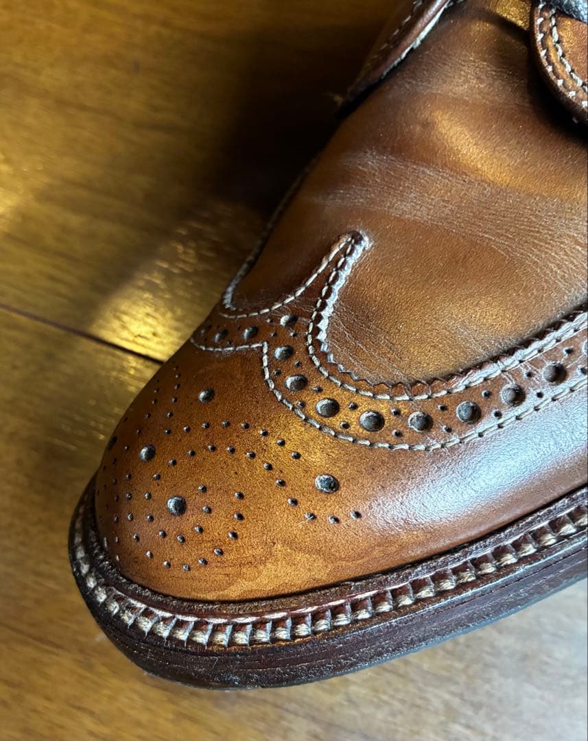 Alden 97873 ホーウィン クロムエクセル ヌメ革 US8h