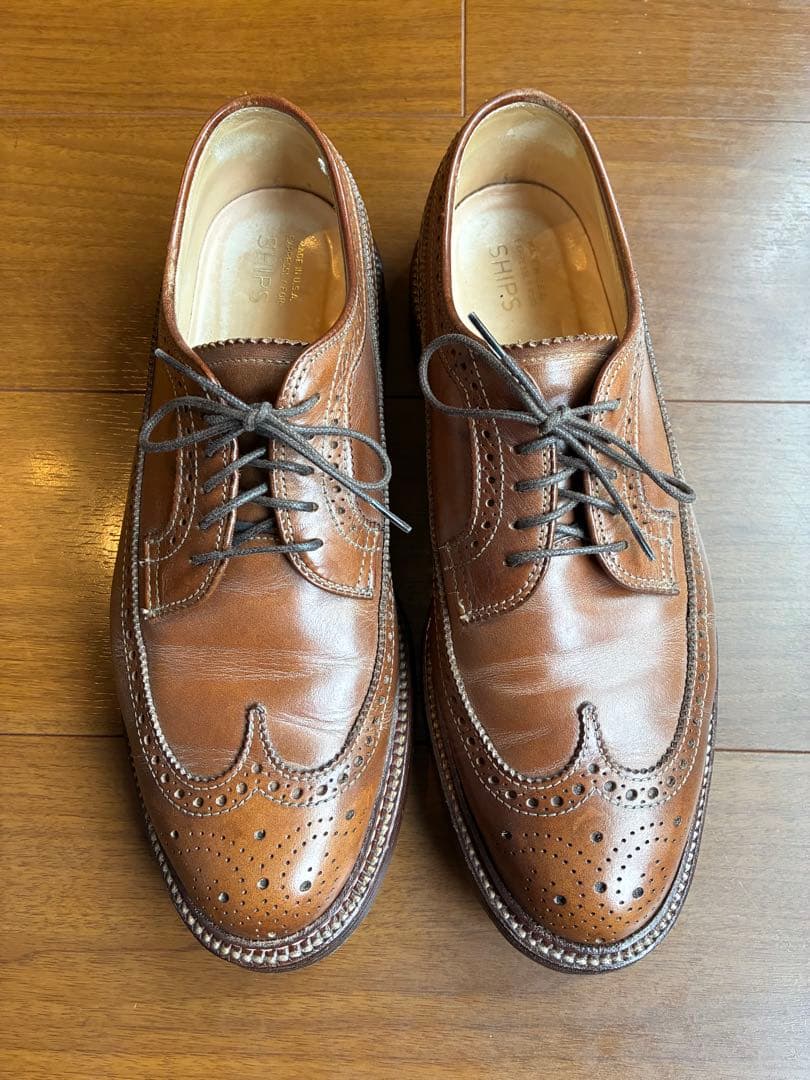 Alden 97873 ホーウィン クロムエクセル ヌメ革 US8h