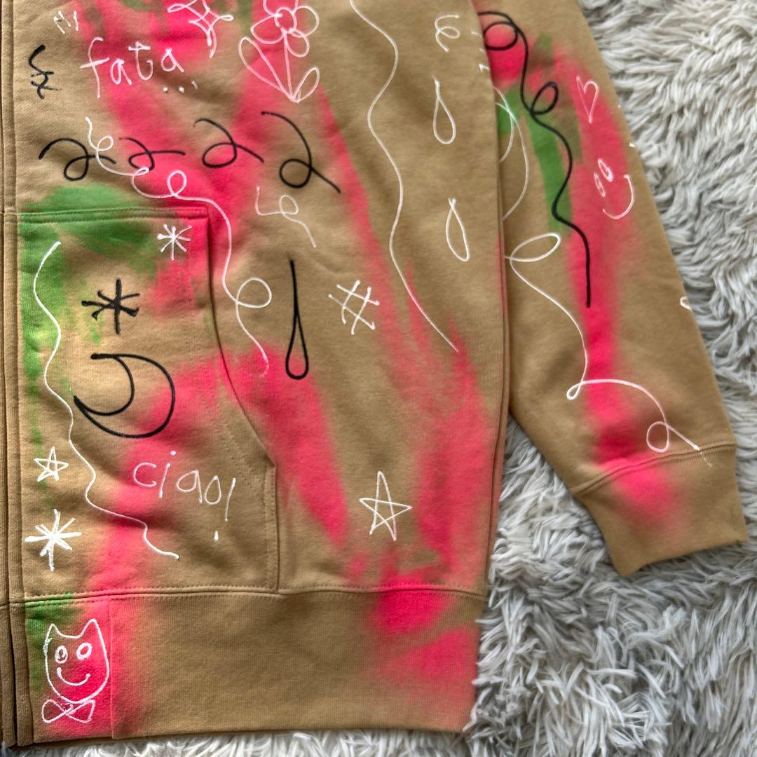 【新品】フェアリーサイン あなたに会いにペイントパーカー しなこ着用ブランド