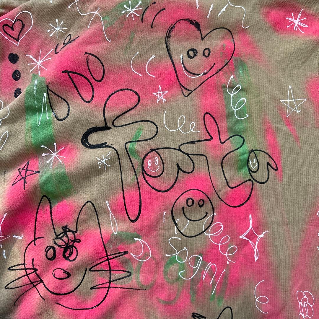 【新品】フェアリーサイン あなたに会いにペイントパーカー しなこ着用ブランド