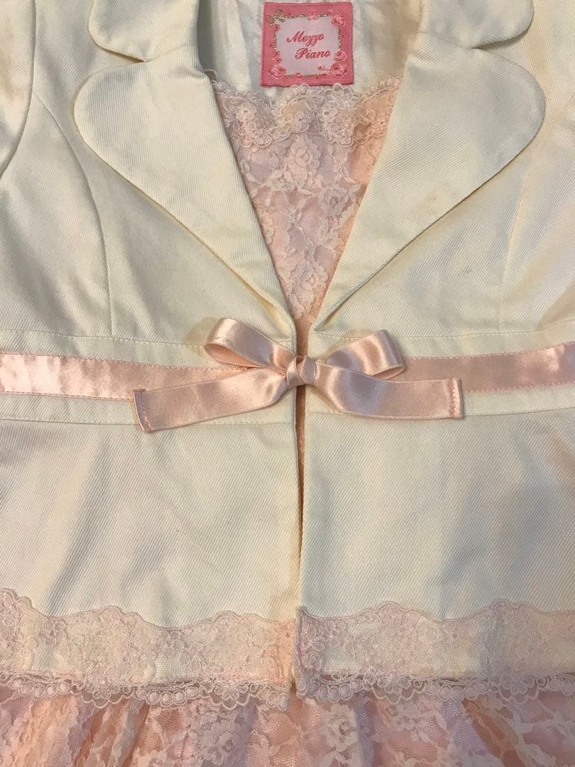 美品　2着セット　 メゾピアノ　フォーマル　スーツ　双子　120