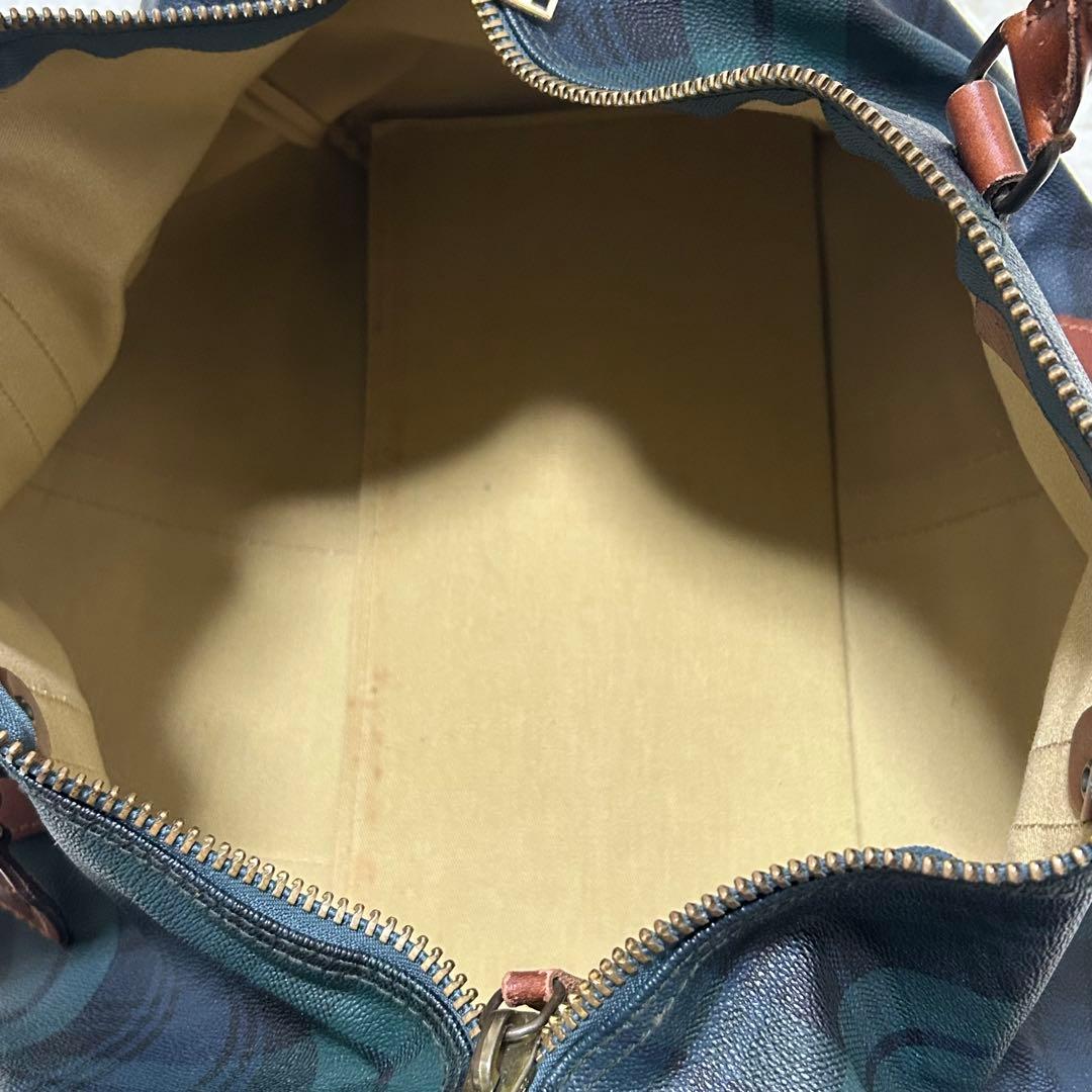 価格交渉歓迎⭐️ ポロラルフローレン　ボストンバッグ　タータンチェック　レザー　革