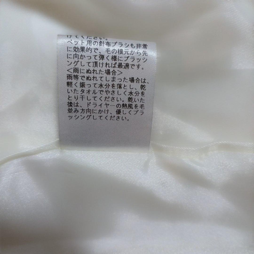 しろみ【美品】yori スイートボアフードロングコート　38